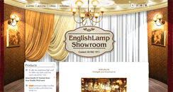 Desktop Screenshot of englishlampshowroom.com
